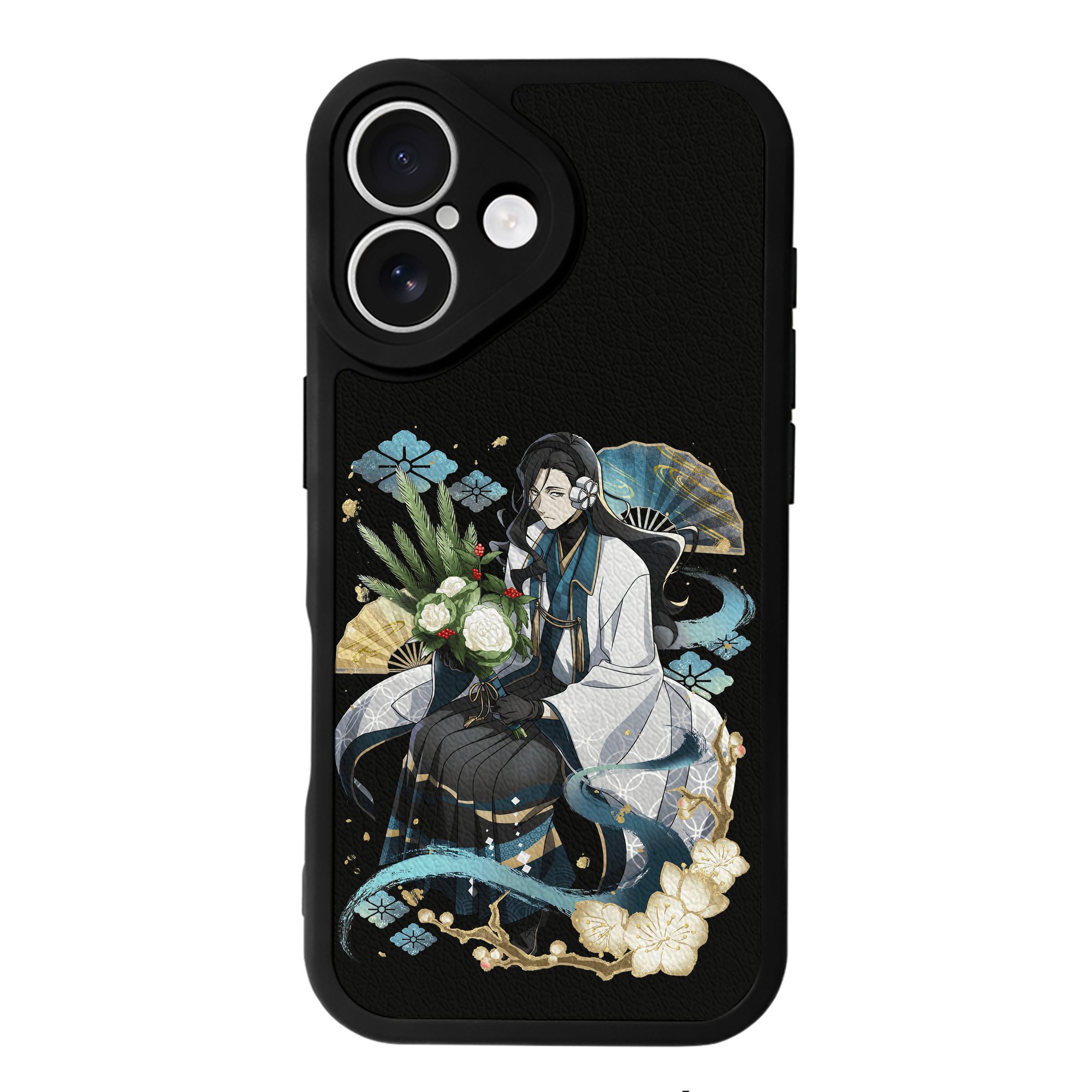（画像用） 文豪ストレイドッグス Bungo Stray Dogs 【iPhone 16シリーズ対応】シリコンスマホケース（レザー調） 材質：シリコン